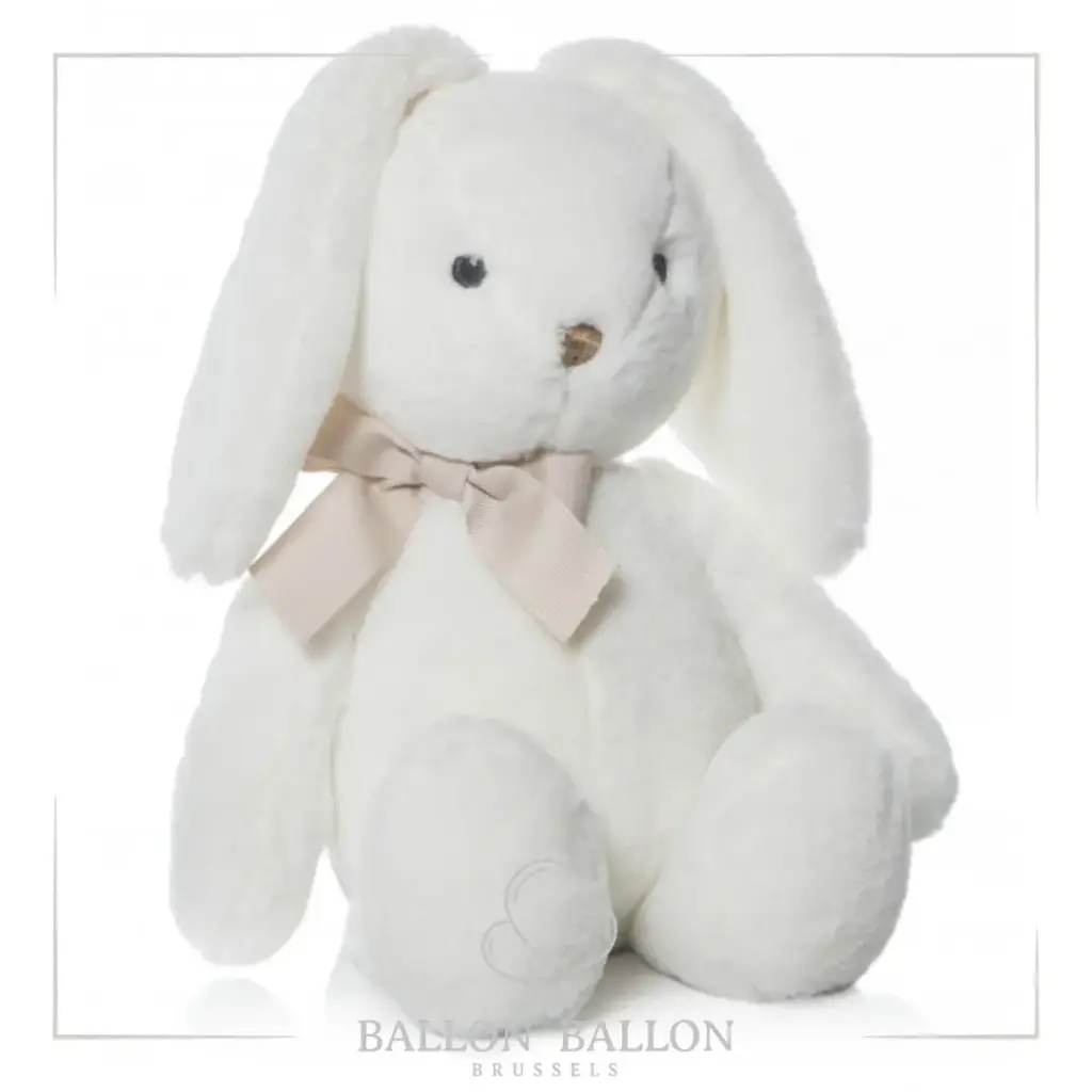 Lapin en peluche blanc